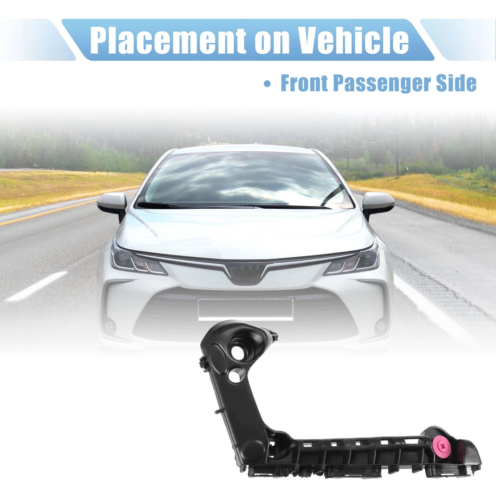 Bumper Bracket Side Retainer for Toyota Corolla (2019–2023) No. 52116-02460