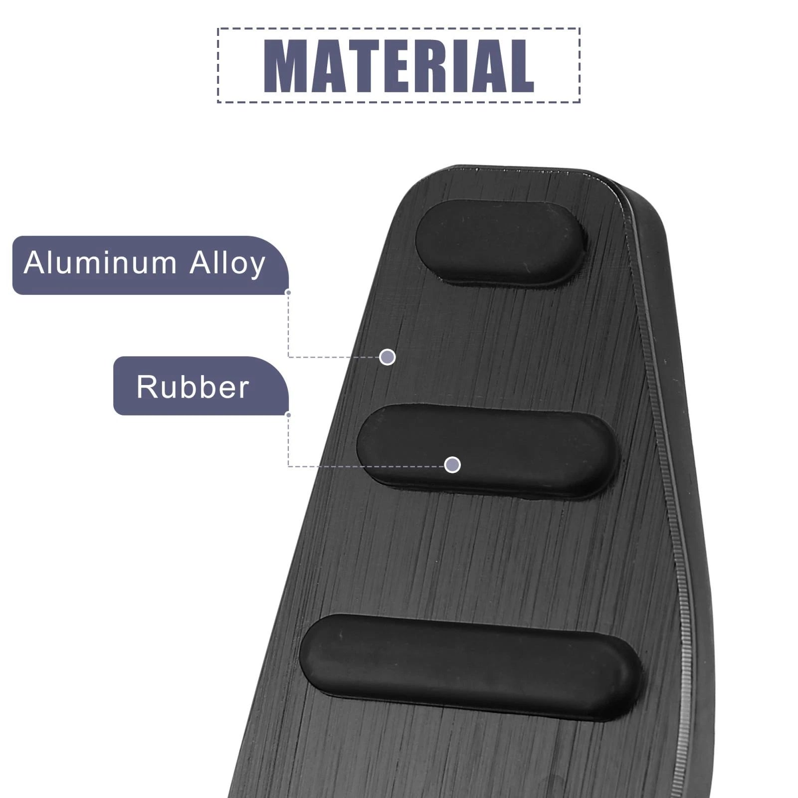 Brake Pedal Pad & Gas Accelerator Cover Kit for Suzuki Jimny (2018–2023)