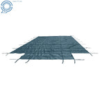 Swimming Pool Winter Safety Cover for Mesh Rectangle (4x8 ft Steps)
