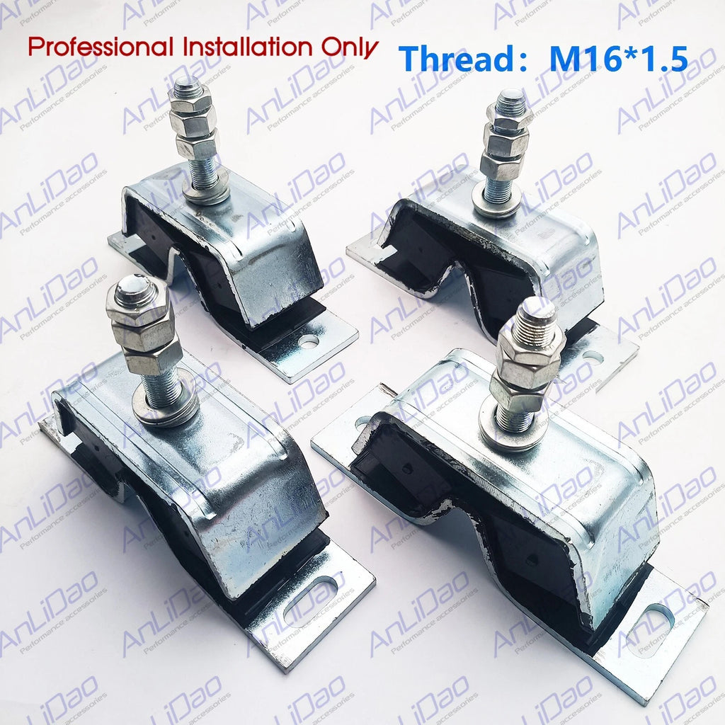 Set of 4 Engine Mounts for Yanmar 3YM30 3GM30F (Marine) 128270-08341
