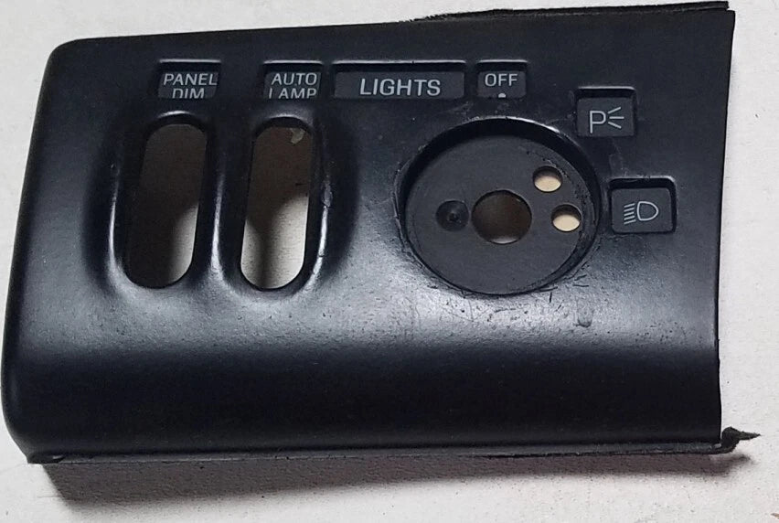 Headlight Switch Panel for Lincoln Mark VIII (1993–1996) Black Grade C