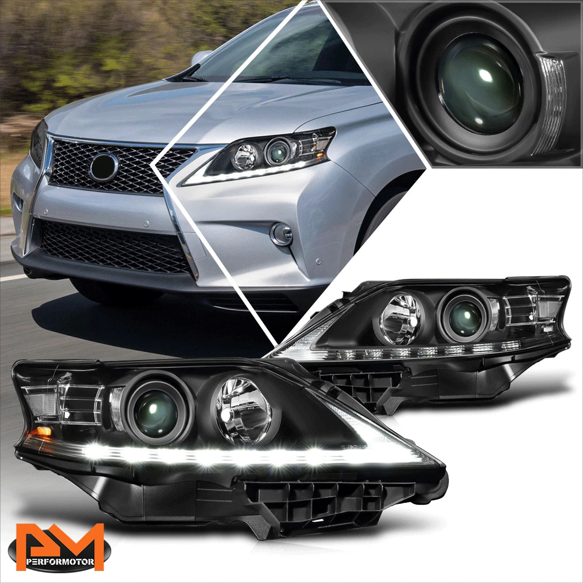 LED Projector Headlights for BMW 3-Series (2005–2008)