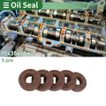 Oil Seal FKM Rubber 15x35x10mm for Various Models (5 Pcs)