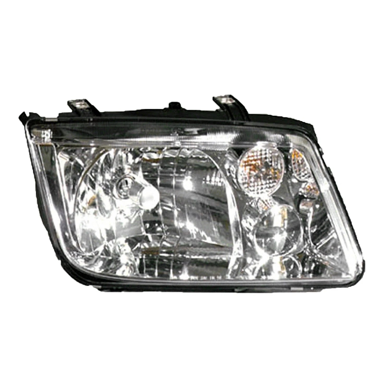 Replacement Passenger Side Head Light Lens/Housing w/o Fog Lights