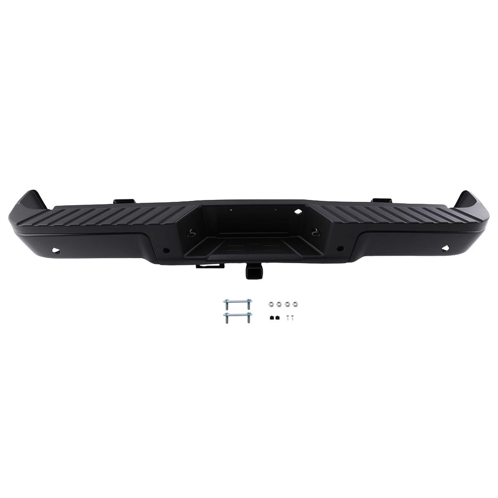Bolt-On Rear Bumper Assembly for Ford F150 (2009-2014) Black