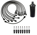 Ignition Wires & Coil with 8 Spark Plugs Kit for Chevy Corvette (1970)