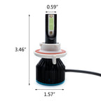 H13 LED Headlight Bulb for Chevrolet Camaro Cruze Dodge Challenger Mini Cooper (2010-2024)