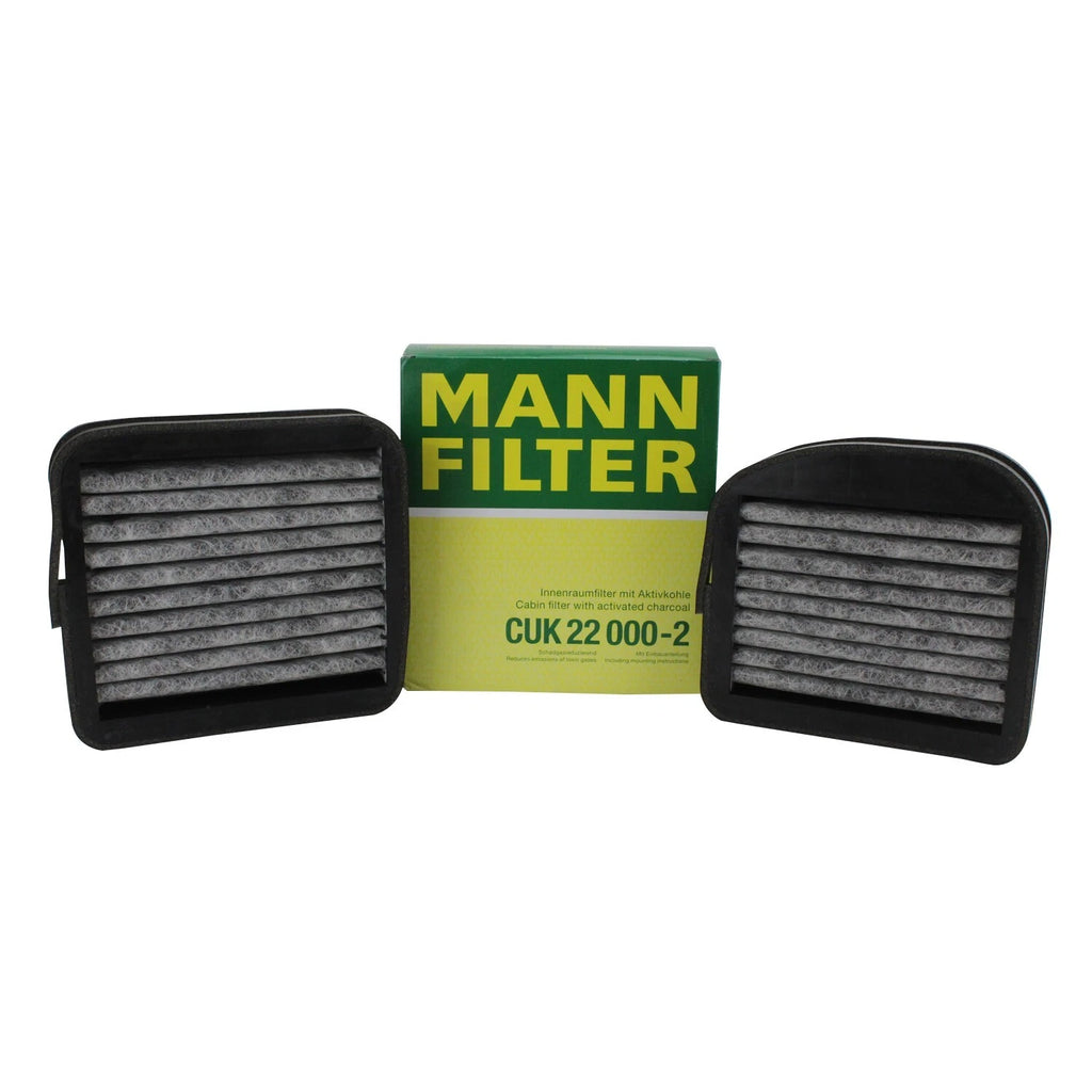 Set of 2 Mann Cabin Air Filters for Benz W210 S210 C215 V220 E300 Maybach