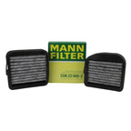 Set of 2 Mann Cabin Air Filters for Benz W210 S210 C215 V220 E300 Maybach