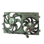 Dual Cooling Fan Assembly Replacement for Chevrolet Silverado (2014–2018)