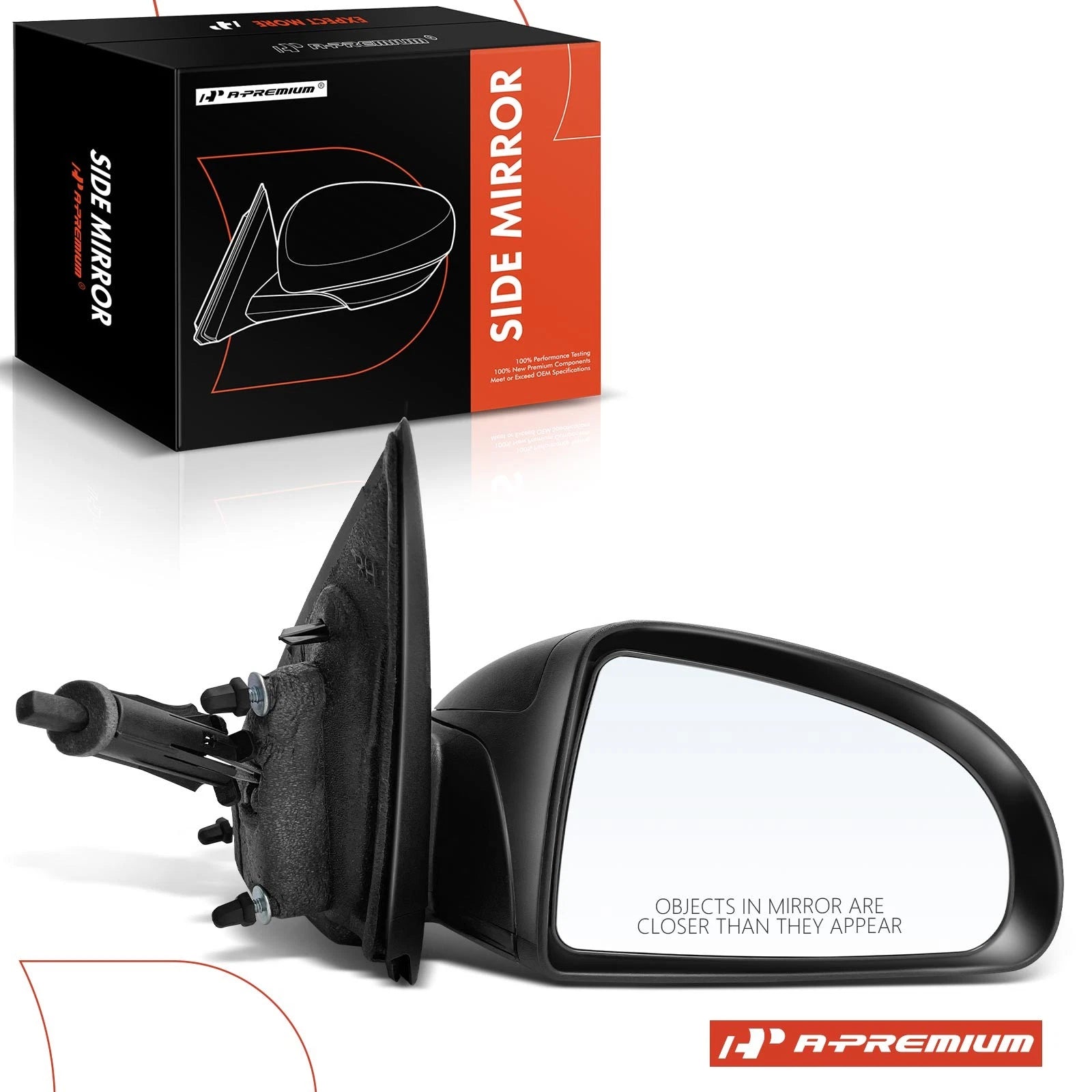 Manual Passenger Mirror for Chevy Cobalt (2005–2010) Sedan