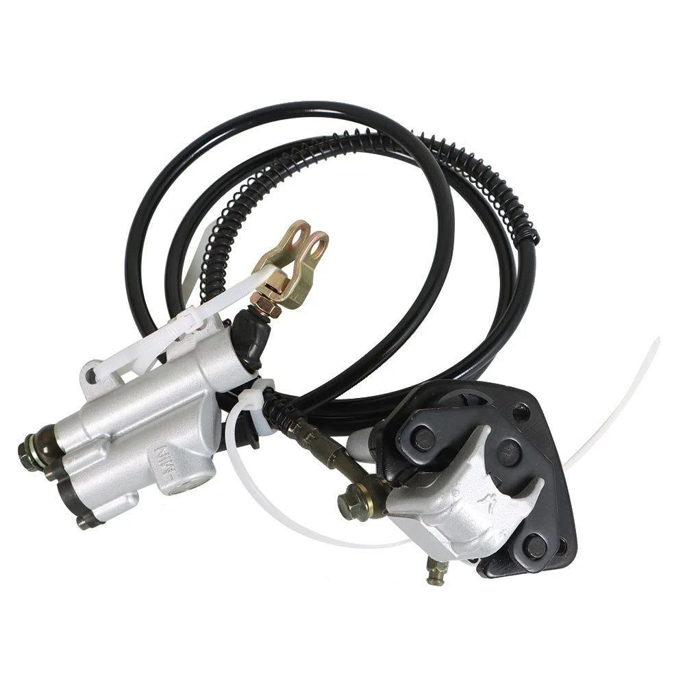 Rear Hydraulic Brake Caliper Assembly & Disc Rotor Kit for Go-Kart
