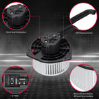 HVAC Heater Blower Motor with Fan Cage for Subaru Impreza Legacy Outback (2000–2007)