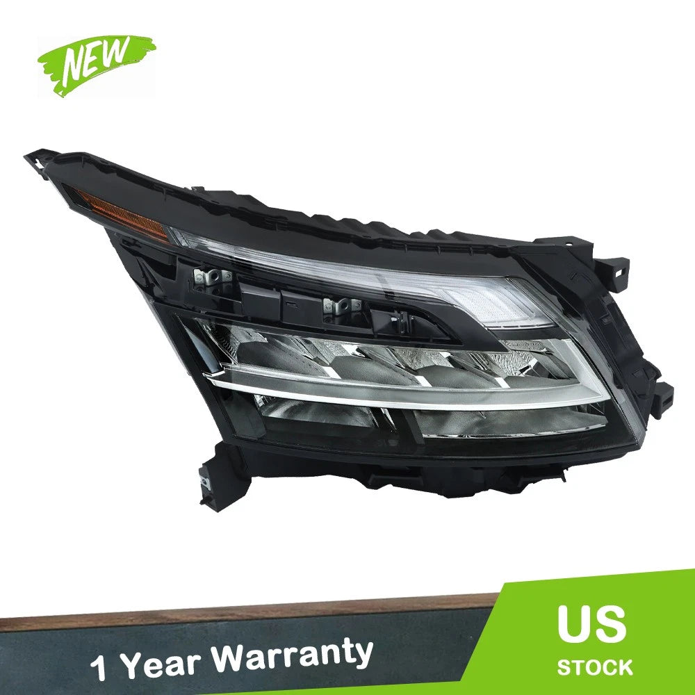 LED Chrome Bezel Headlight for Nissan Pathfinder (2022–2023)