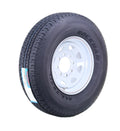 ROCKMAN Trailer Tire & Wheel ST235/85R16 12-Ply 8x6.5 PCD White Spoke Rim