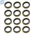 Set of 12 Fuel Line Sealing Washers for Cummins (12V, 24V)
