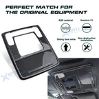 Carbon Fiber Pattern Reading Light Cover Trim for Honda Civic 2022-2025