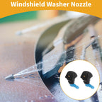2 Pcs Front Windshield Washer Nozzle for Honda Odyssey (2018–2023) No.76810SZAA01ZA