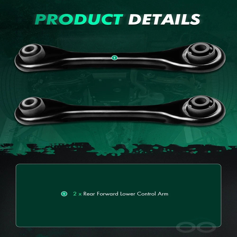 Pair of Rear Lower Forward Control Arms for Ford Focus (2000–2011)