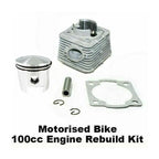 100cc Engine Rebuild Kit - Cylinder Barrel & Piston Ring Set