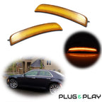 Amber LED Front Side Marker Lights for Chrysler 300 (2015–Present)