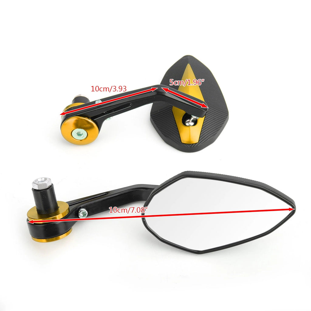 7/8" Handle Bar End Mirrors for Kawasaki Z1000 Z800 Z650 ER6N (2010–2023)