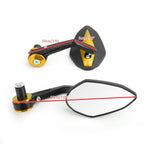 7/8" Handle Bar End Mirrors for Kawasaki Z1000 Z800 Z650 ER6N (2010–2023)