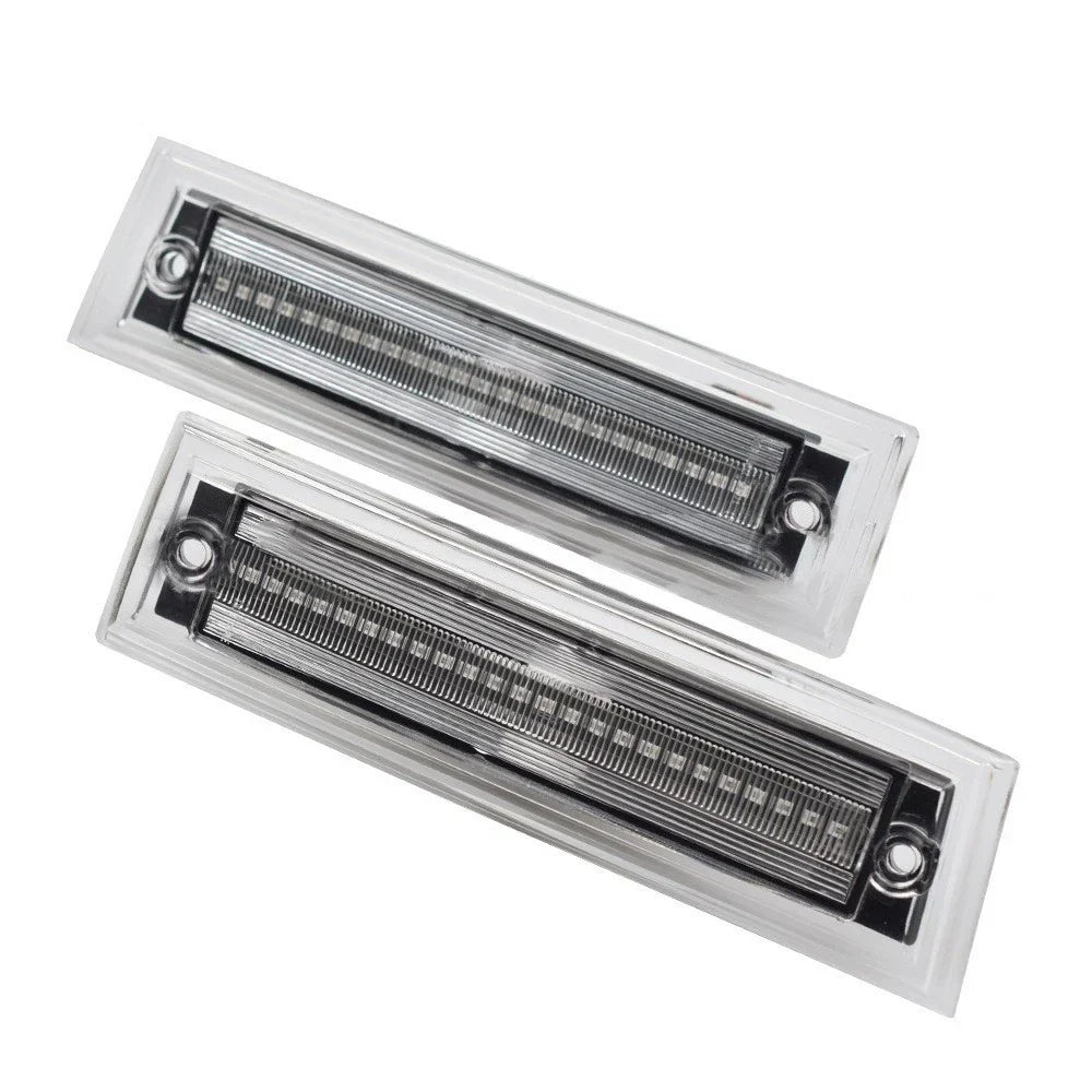 LED Side Marker Lights for Chevy C10 C20 C30 K10 K20 K30 K5 Suburban (1973-1987)