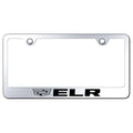 Mirrored License Plate Frame - Officially Licensed for Cadillac ELR 2014