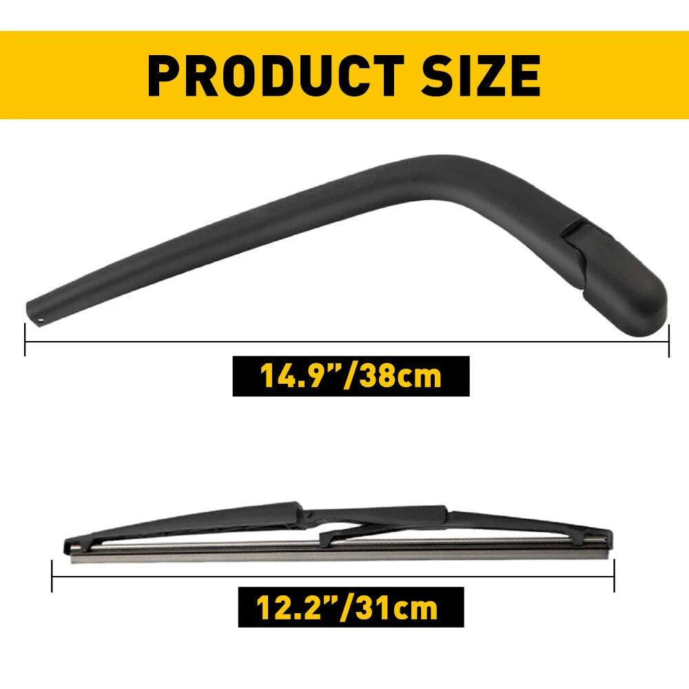 Rear Wiper Arm with Blade for Toyota Scion XB (2004–2006)