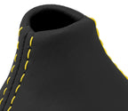 Leather Automatic Shift Boot Cover for BMW E46 (1999–2004) Yellow Stitch