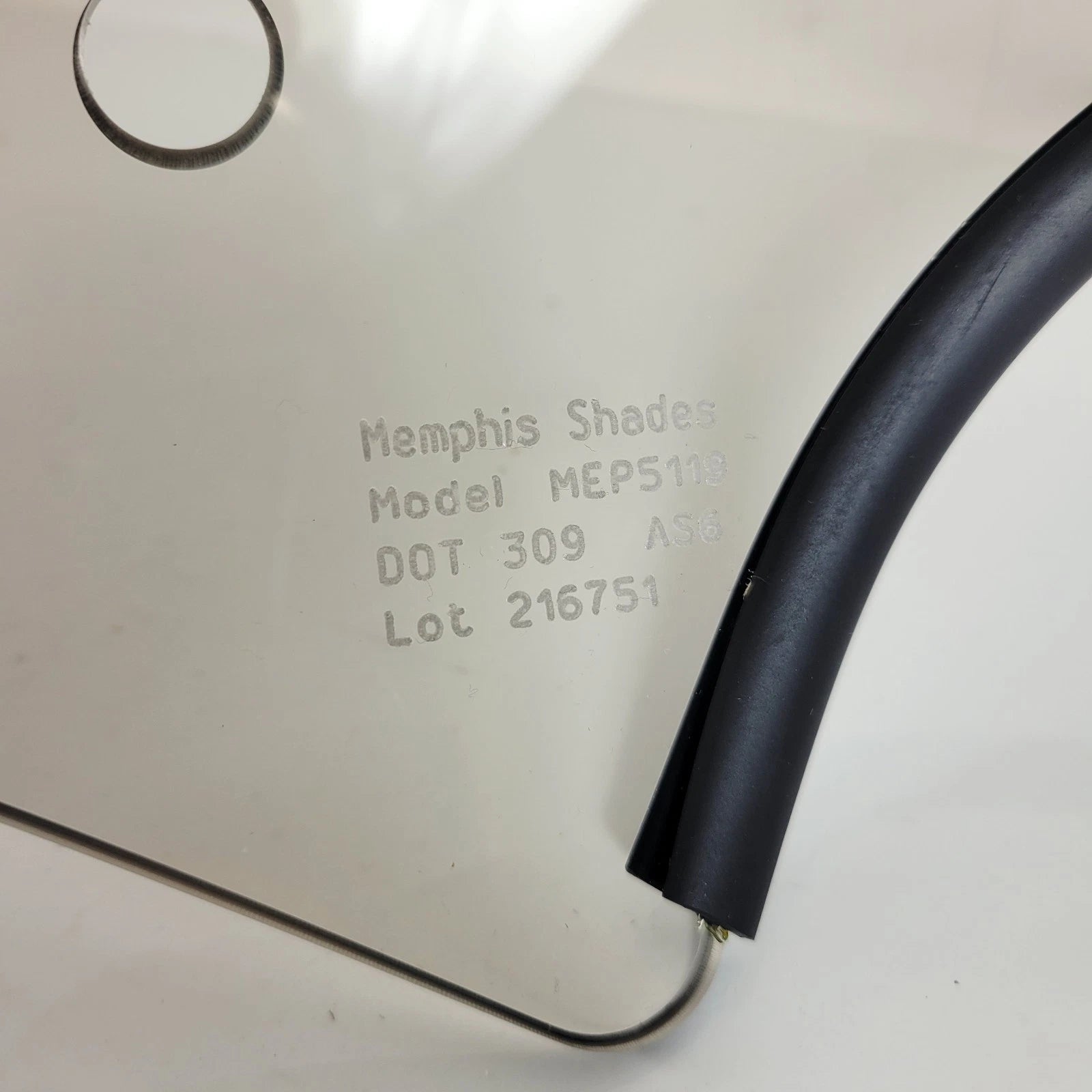 Del Rio Windshield for Harley Softail Fatboy (2018–2023) MEP5119