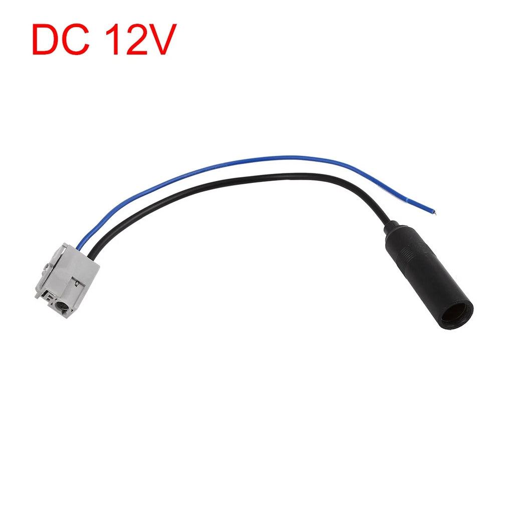 Car Male Radio Antenna Aerial Stereo Adapter Connector for Honda (DC 12V)
