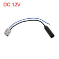 Car Male Radio Antenna Aerial Stereo Adapter Connector for Honda (DC 12V)