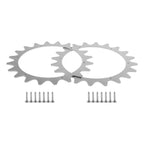 Anti Skid Nail Wheels for Ecovacs Goat Robotic Mowers (Optimizing Traction)