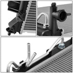OE Style Radiator for Hyundai Equus (2011–2016) DPI13472 1-3/8 in 1 Row Aluminum