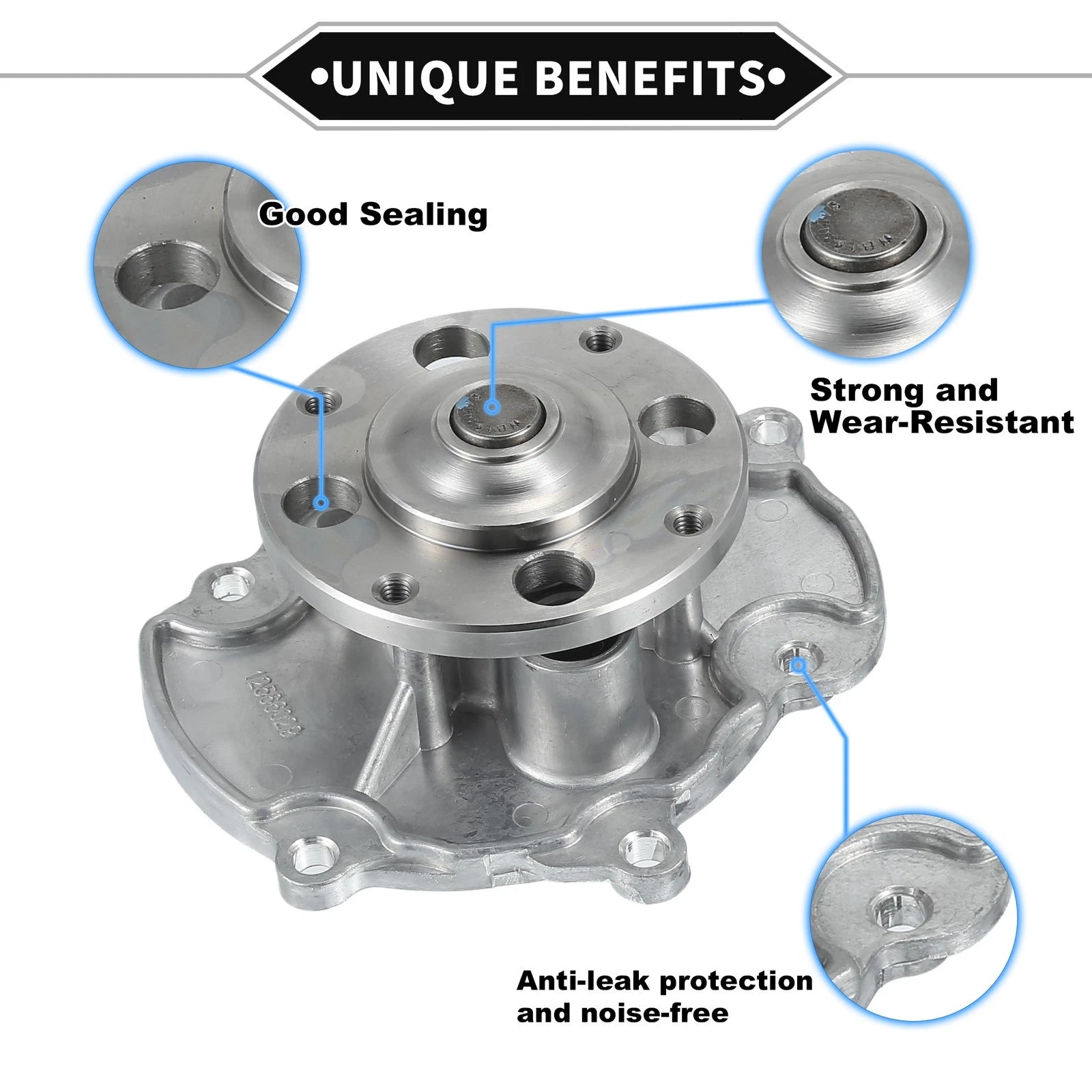 Water Pump with Gasket Kit for Chevrolet Impala (No. 19195148/92149009/95711070)
