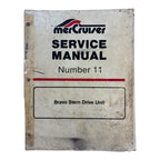 Bravo Stern Drive Unit Service Manual #11 for MerCruiser (1995)