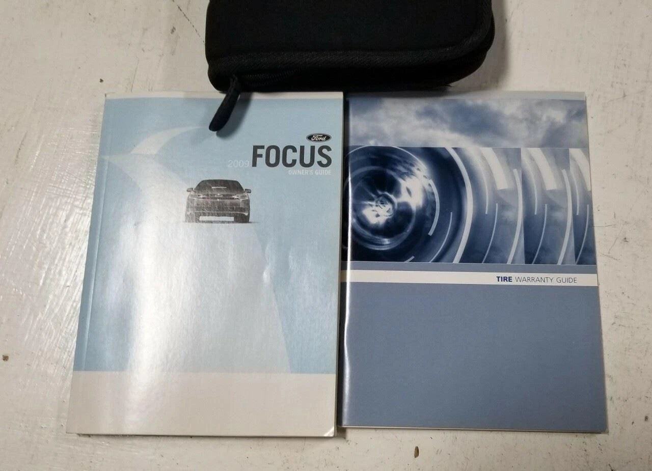 Owners Manual with Case for Ford Focus (2009) OEM
