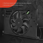 Cooling Fan Assembly with Shroud for Jeep Renegade (2015–2018)