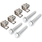 Set of 4 Exhaust Manifold Bolts U Nuts Kit 03442 for Dodge Ram 1500