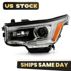 T3W Headlight for GMC Acadia SL (2017–2019) Left Driver Halogen DRL