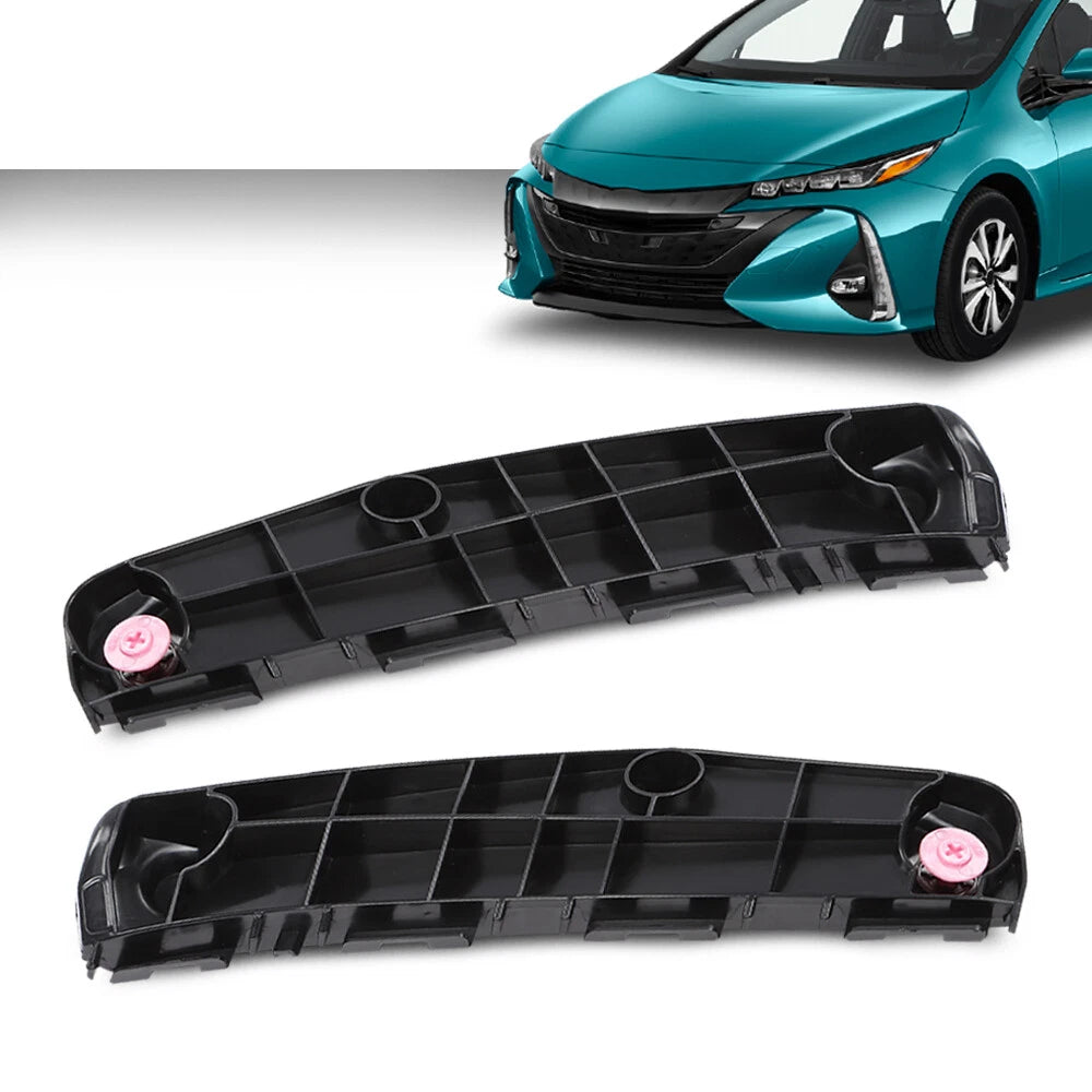 Set of 2 Front Bumper Retainer Brackets for Toyota Prius (2016–2021)