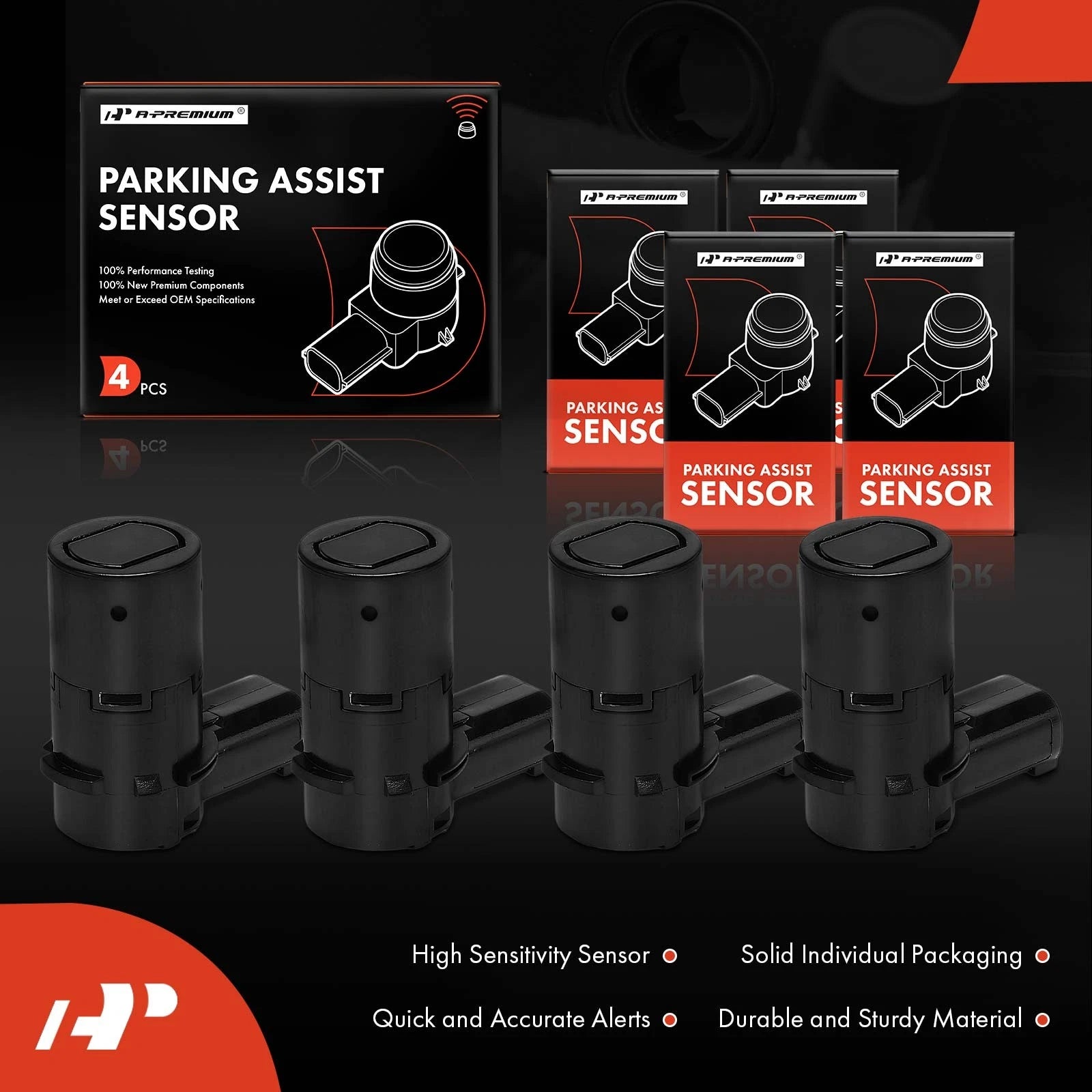Set of 4 Rear Parking Assist Sensors for Nissan Armada Maxima Quest
