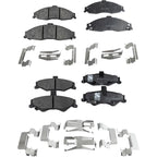 Set of 4 Ceramic Brake Pads for Chevrolet Camaro (1998–2002)