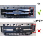 Chrome Grille Overlay Trim for Ford F250 F350 F450 Super Duty (2017–2019)