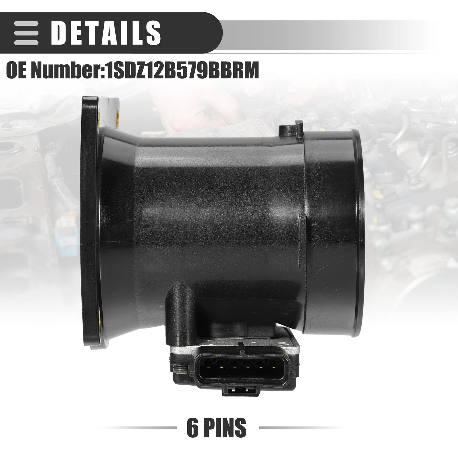 Air Flow Sensor Meter for Ford E-150 (1999–2003) No. 1SDZ12B579BBRM