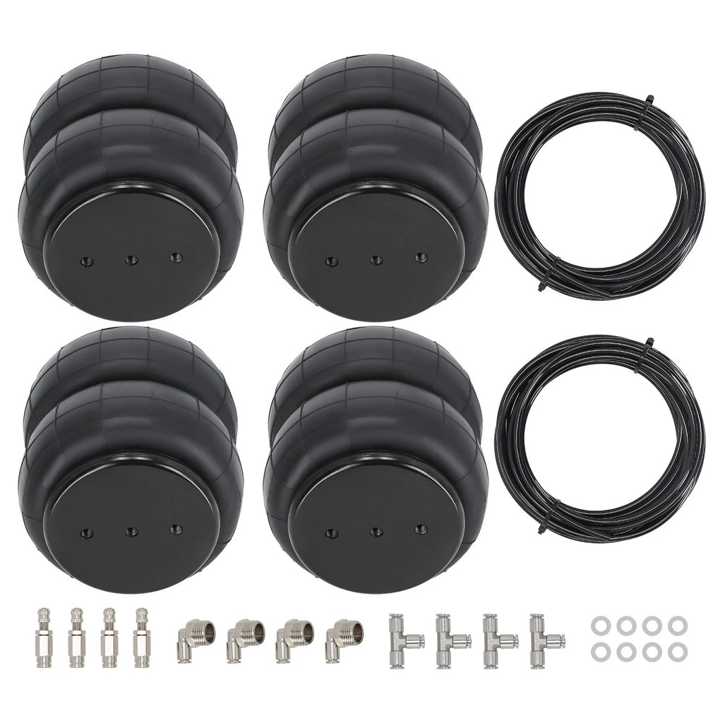 4X Air Spring Bags for Ford F150 F250 F350 F450 (Universal, 2600lb)