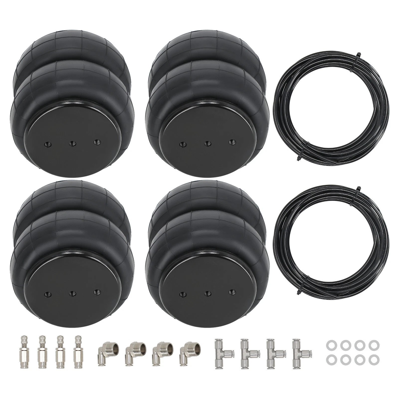 4X Air Spring Bags for Ford F150 F250 F350 F450 (Universal, 2600lb)