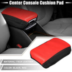 Center Console Armrest Cushion for Toyota Corolla Cross (2022–2023) Black Red